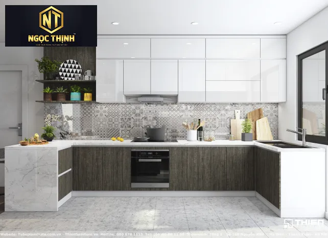 TỦ BẾP GIÁ TỐT LONG THÀNH